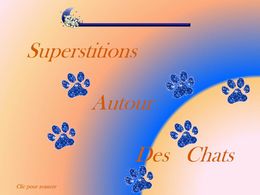 Diaporama Superstitions autour des chats